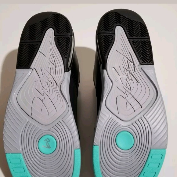 Nike Jordan Flight Origin 3 Black Hyper Turquoise - Picture 4 of 5